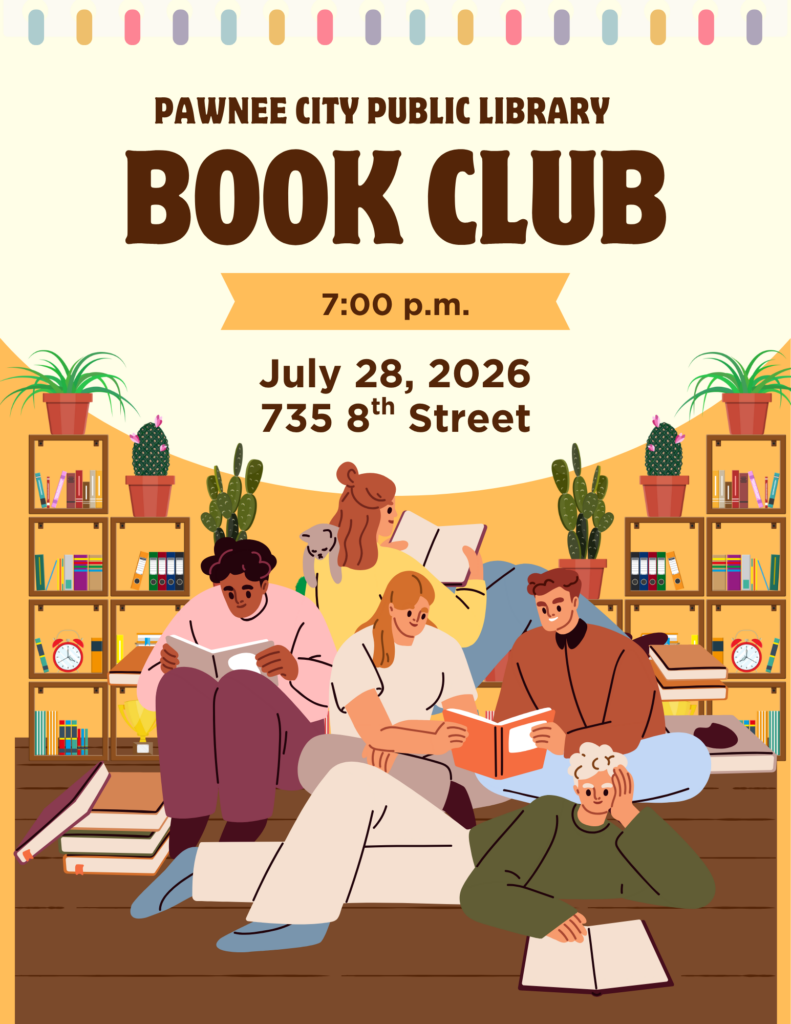 Pawnee City Public librarbook club